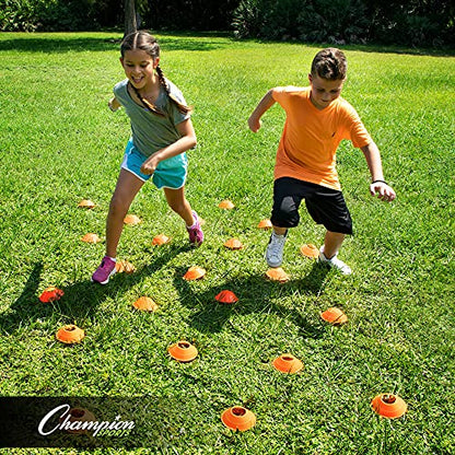 Champion Sports - color: Neon Blue, size: 5 Inch Diameter