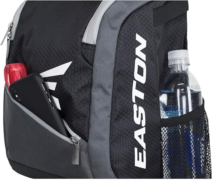 Easton | GAME READY Youth Backpack Equipment Bag | T-Ball / Rec / Travel | Baseball & Softball | Multiple Colors - color: Red White & Blue