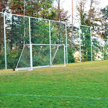 Aoneky Soccer Backstop Net - Heavy Duty Practice Barrier & Containment Net for Training, High Impact Hitting Netting, 10-15 x 10-60 Ft Sizes for Football/Soccer