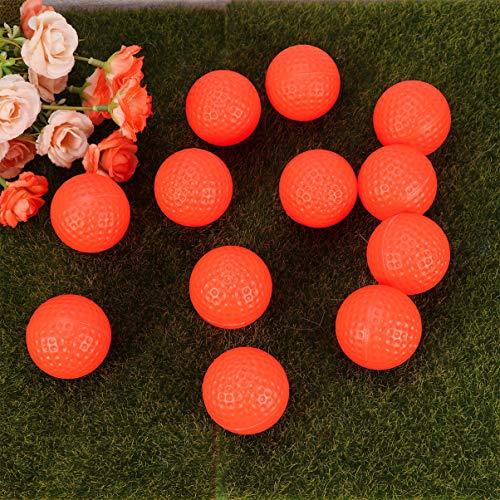12pcs Indoor Golf Practice Balls Soft PU Material Realistic Feel for Training Suitable for Backyard and Indoor Use Exercise Training Aids