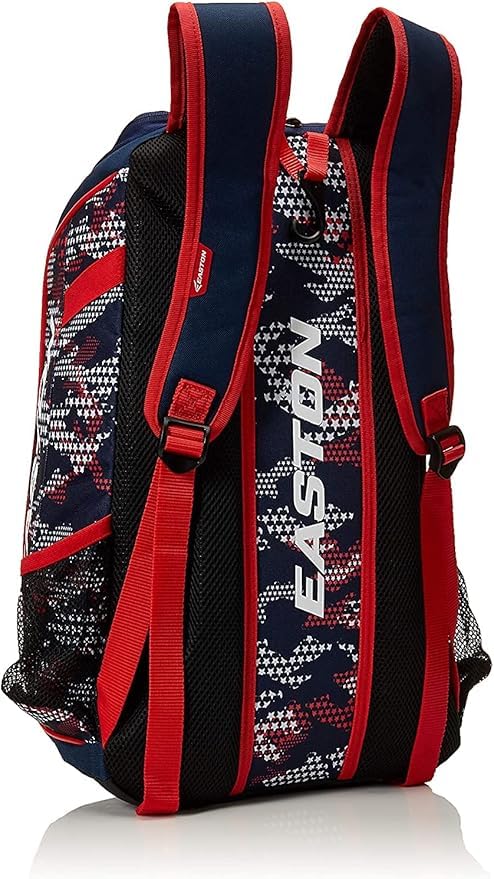 Easton | GAME READY Backpack Equipment Bag | Adult | Baseball & Softball | Multiple Colors - color: Stars & Strips