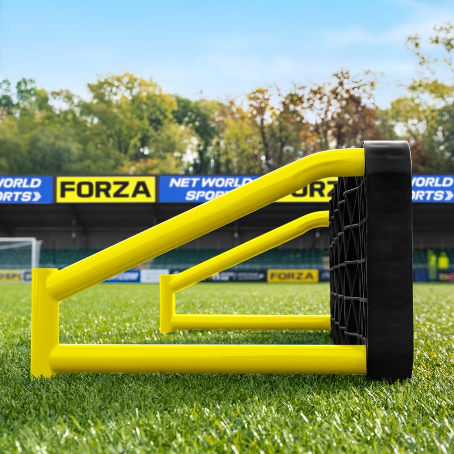 FORZA Wave Soccer Rebounder – Master Your First Touch! World’s #1 4-in-1 Passing Rebound Board – 2min Setup & Unbreakable Stability – Buy FORZA, Play Forever! [Standard or XL] - size: Standard