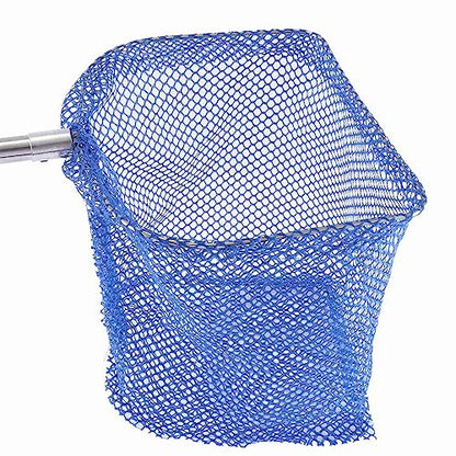 Portable Telescopic Scoop Net Table Tennis Ball Picker Net Table Tennis Ball Picker Container Training Tool for Ball, Blue