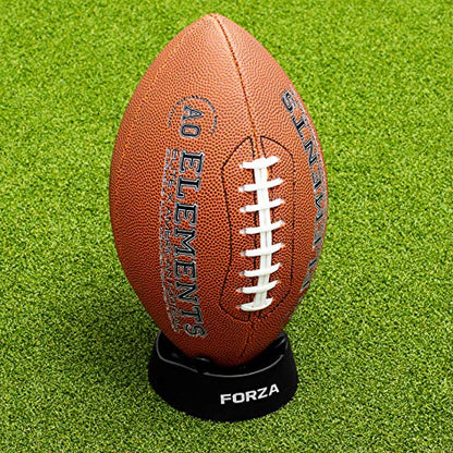FORZA Football Placekicker Kicking Tee – Placekicker’s Aim & Accuracy Training Tool Football/Rugby | Black Plastic Football Kicking Tee | Football Kicker Training Equipment