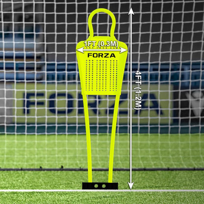 Forza 4ft Free-Kick 'Mini-Mannequins' - Training Aid for Kids (Pack of 3)