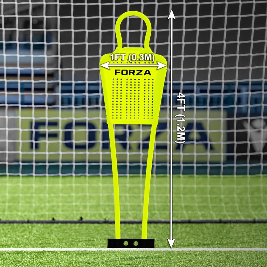 Forza 4ft Free-Kick 'Mini-Mannequins' - Training Aid for Kids (Pack of 1) - size: Pack Of 1
