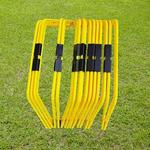 Agility Ladder Football Speed Ladder Agility Training Equipment Footwork Ladder Foldable PP Build Suitable for Soccer Practice Team Endurance
