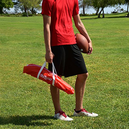 GoSports XTRAMAN Football Net Passing Target - Quarterback Throwing Training - Dummy Defender