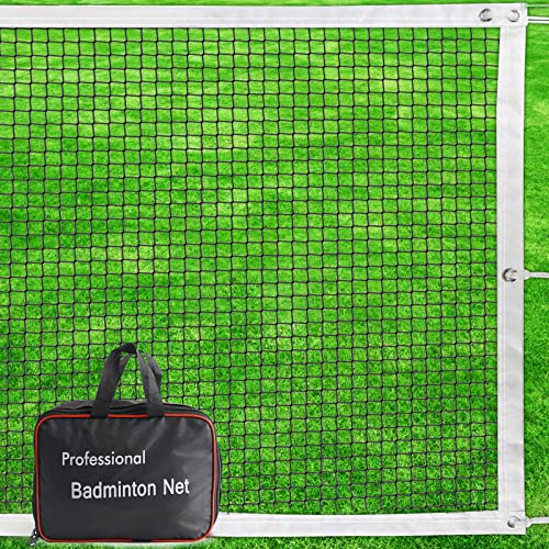 Professional Portable Badminton Net - 20FT X 2.5FT, Ideal for Backyard, Beach, Schoolyard & Competition, Includes Carrying Bag