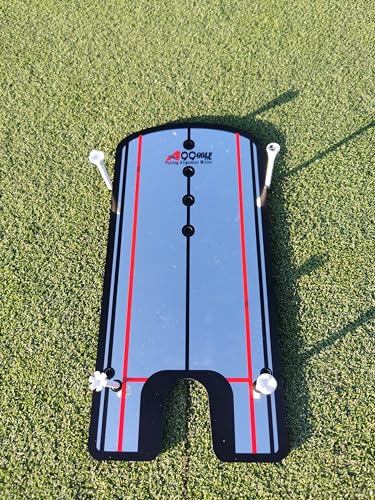 New A99 Golf Putting Mirror Training Alignment Aid Practice Trainer w/carry Bag Improve your short game Great golf Gift Christmas/Birthday Gift