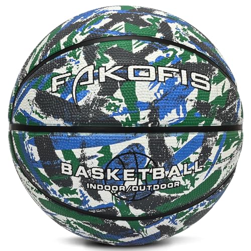 Kids Youth Basketball Size 3/4/5 (22''/25.5"/27.5") Premium Rubber Basketball for Boys Girls Age 3-14 Indoor Outdoor Pool Play (Gift for Children)