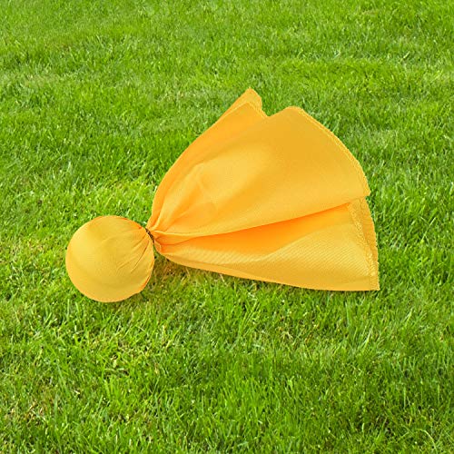 FEPITO Yellow Penalty Flag Football Flags Sports Tossing Flags Set for Party