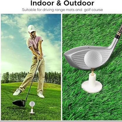 Brccee AC Rubber Golf Tees for Mats, Driving Range Tee, Golf Accessories for Indoor & Outdoor Practice - size: 1.5 "