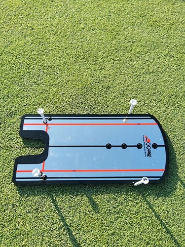 New A99 Golf Putting Mirror Training Alignment Aid Practice Trainer w/carry Bag Improve your short game Great golf Gift Christmas/Birthday Gift