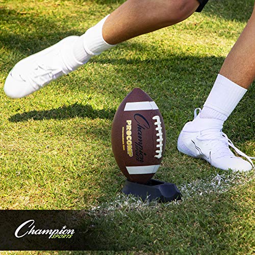 Champion Sports Football Kicking Tee – Heavy-Duty Kickoff Tee in Multiple Styles & Sizes