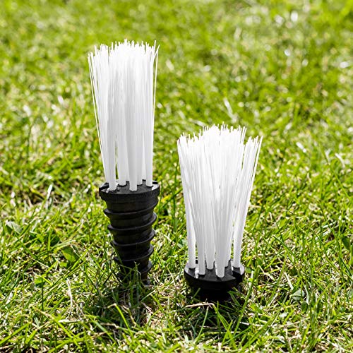 FORZA Screw-in Grass Field Line Marking Whiskers [25x Pack] - 8X Color Options - color: White
