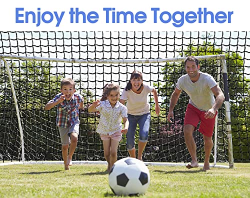 Amazgolf 20ft, 30ft, 40ft Soccer Goal Net - Football Backstop, High Impact Sports Practice Barrier, Nylon Ball Hitting Netting for Soccer and Hockey - size: 10 X 20ft