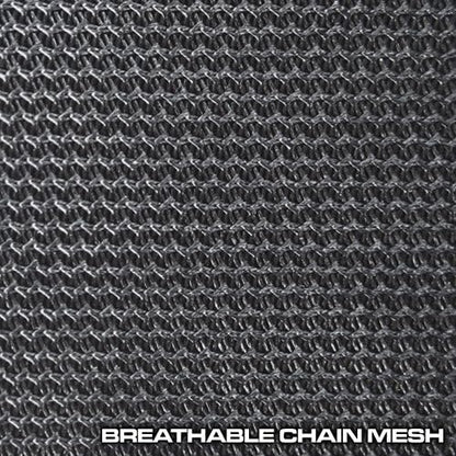 Meister Breathable Chain Mesh Duffel Gym Bag - color: Black, size: Classic 22"x13"x13"