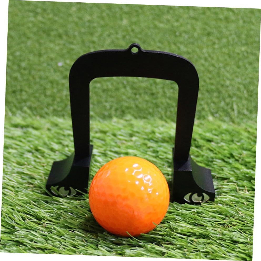 BESPORTBLE Golf Training Aid 3-piece Putting Gate Set Aluminum Alloy Putting Alignment Tool Exercise Practice for Putts