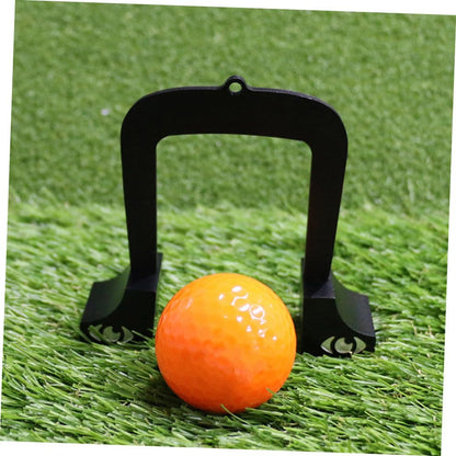 BESPORTBLE Golf Training Aid 3-piece Putting Gate Set Aluminum Alloy Putting Alignment Tool Exercise Practice for Putts