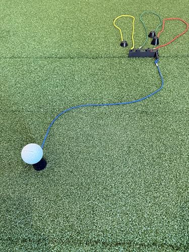 TrueBirdie Anchors - Golf Simulator Tee Anchors with Two Sets of Silicone Tees - style: Birdie Wedge