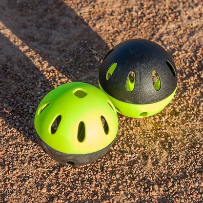 QUICKPLAY Baseball & Softball Indestructiballs | Heavy-Duty Training Balls | Long Lasting Limited Flight High Impact | Ultra-Durable Training Balls