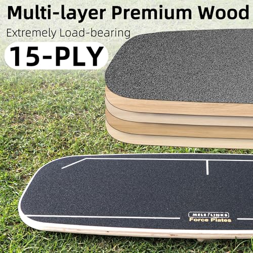 Golf Pressure Plate, Golf Training Aid for Indoor Practice, Weight Shift Balance Board - Golf Swing Trainer & Golf Speed Trainer, Golf Training Equipment - Strength & Tempo for Chipping Hitting