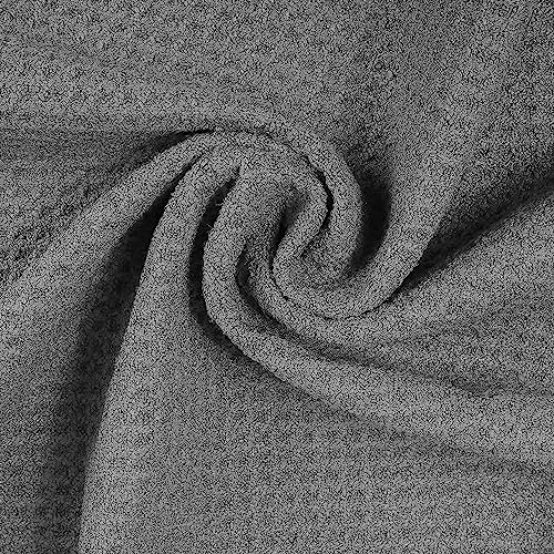 ATTRACTIVE Golf Towels, Microfiber Waffle Pattern Towels - Golf Club Brush with Cleaning (2 Gray Towel+Black Brush) - color: Gray