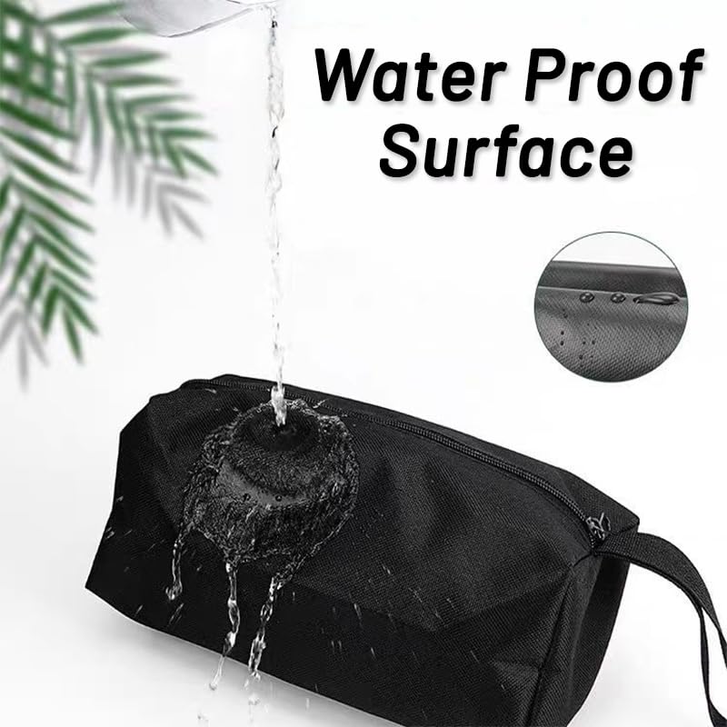 2 Pack Pickleball Ball Holder - Portable Pickle Ball Storage Carrying Bag - Paddle Bag Sport Gear Travel Accessory Pouch Holds 5 Pcs Regular Pickleball Ball