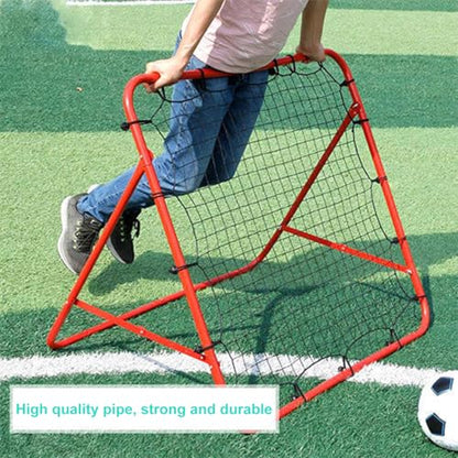 Soccer/Baseball/Volleyball Rebounder Net, 3.3×3.3ft Bounce Back Net Kickback Trainer, Rebound Net Adjustable Practice Target Pitchback Net for Backyard Training Equipment Gift for Kids & Adults