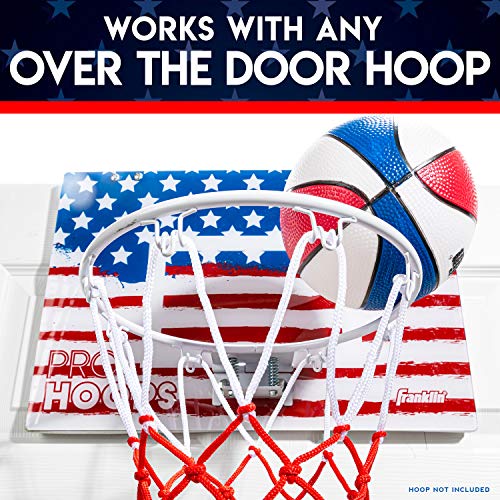 Franklin Sports Over The Door Mini Hoop Basketball Replacements - style: PVC - Red, White, Blue