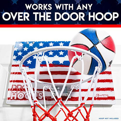 Franklin Sports Over The Door Mini Hoop Basketball Replacements - style: PVC - Red, White, Blue
