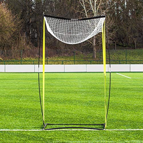 FORZA Quarterback Throwing Net - QB Target Practice Aid | Football Fade Trainer Practice Equipment | Quarterback Drop in Throwing Net | Football Training Gear