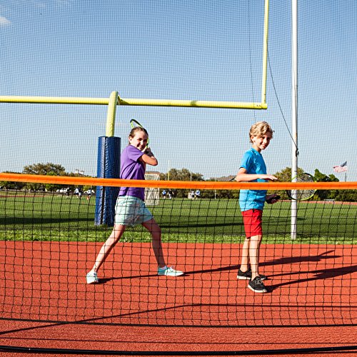 Champion Sports Portable Tennis Net: 10 Foot Kids Mini Tennis Set & Athletic Equipment