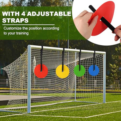 Soccer Goal Target, Agility Hockey Shooting Goal Target Discs