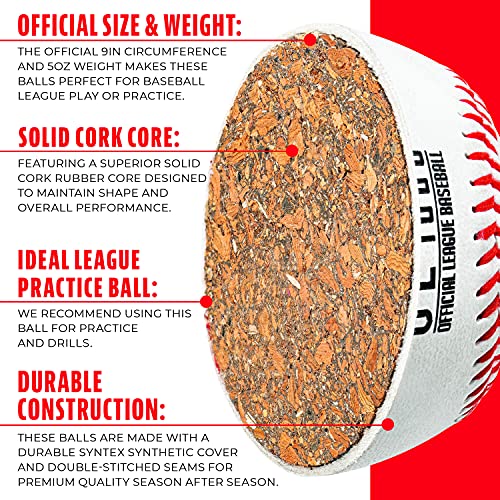 Franklin Sports OL1000 Practice Baseballs