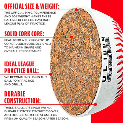 Franklin Sports OL1000 Practice Baseballs