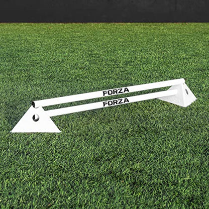 FORZA Cone & Hurdle Training Sets | Improve Your Speed & Agility Skills - Available in 3 Styles and 8 Colors - color: White, style: Tri Super Cone