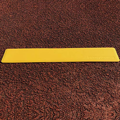 Court Lines Marker Kit Throw Down Markers Create Your Own Mini Pickleball Tennis Court (Yellow I L Shape)
