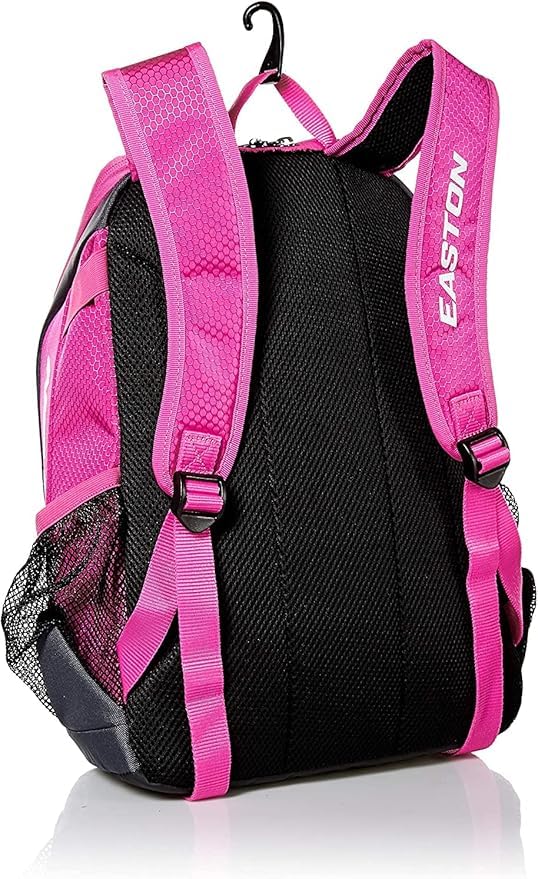 Easton | GAME READY Youth Backpack Equipment Bag | T-Ball / Rec / Travel | Baseball & Softball | Multiple Colors - color: Pink