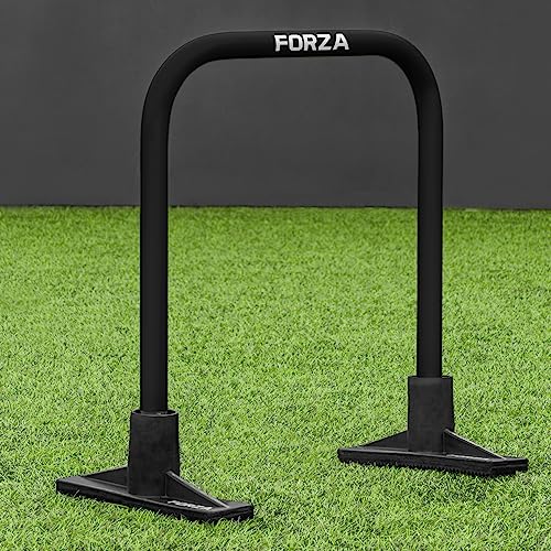 FORZA Pro Soccer Passing Arcs | Set of 4 Elite-Level Soccer Targets to Enhance Passing Techniques & Accuracy - Optional Carry Bag & Bases - color: Black, size: With Bases
