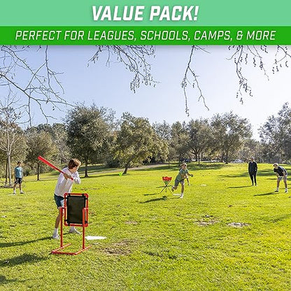 GoSports Baseball & Softball 5 Piece Base Set - Rubber Field Bases for Kids & Adults - size: One Size