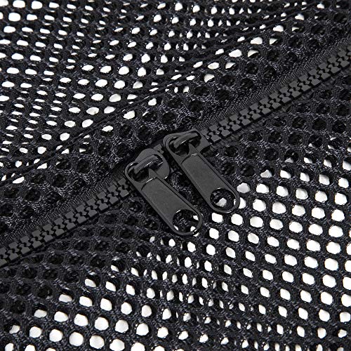 Champion Sports Mesh Duffle Bag – Oversized Breathable Gear Bag with Zipper & Shoulder Strap for Sports, Gym & Travel