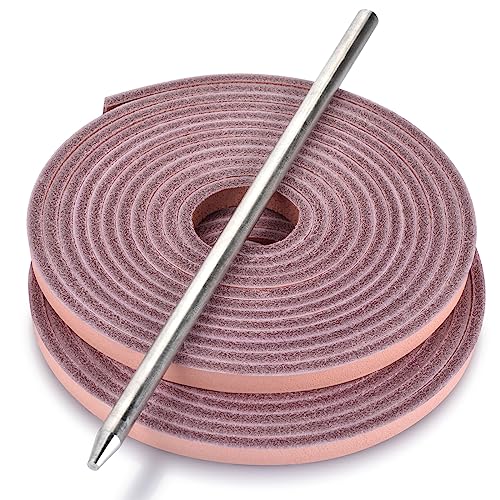 Softball and Baseball Glove Lace Kit - Mitt Leather Lacing Repair in Baseball Gloves - Deluxe Relacing - 2 Leather Laces - color: Pink