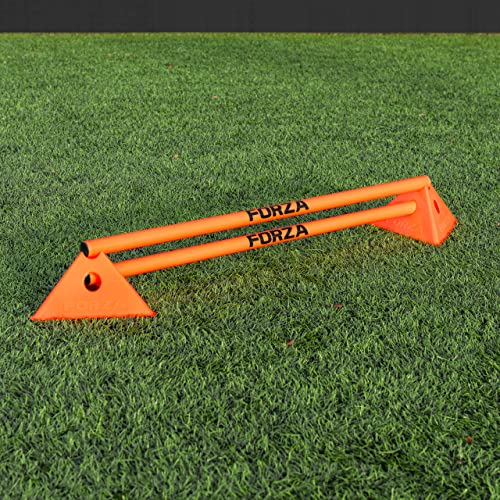 FORZA Cone & Hurdle Training Sets | Improve Your Speed & Agility Skills - Available in 3 Styles and 8 Colors - color: Orange, style: Tri Super Cone