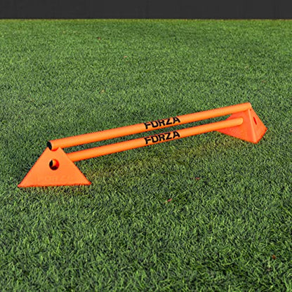 FORZA Cone & Hurdle Training Sets | Improve Your Speed & Agility Skills - Available in 3 Styles and 8 Colors - color: Orange, style: Tri Super Cone