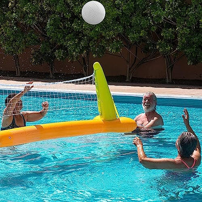 Botabee Swimming Pool Standard Size Water Volleyball | For Use With Dunnrite, Intex, Swimways or Other Pool Sets