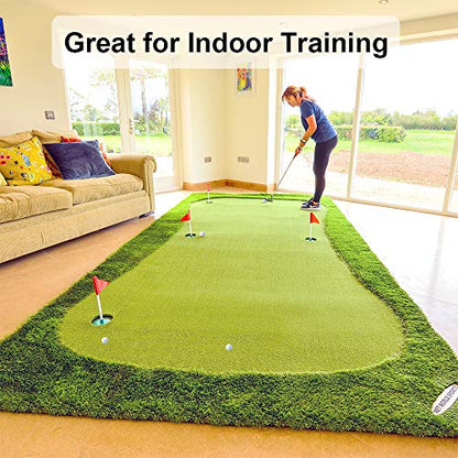 Practice Golf Balls for Backyard, Plastic Golf Training Balls 5 inch Indoor Golf Balls for Driving Range, Swing Training, Indoor Golf Simulators, Outdoor and Home Use