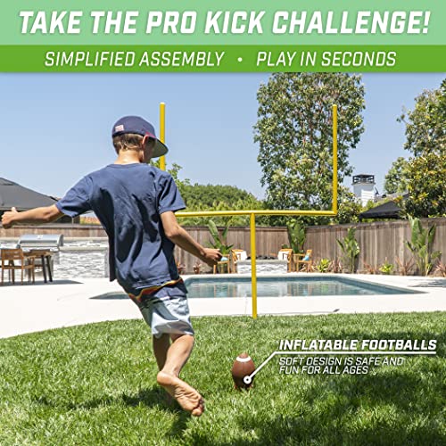 GoSports Football Field Goal Post - 6 or 8 ft Backyard Football Game - style: 8 ft PRO