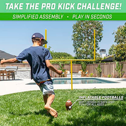 GoSports Football Field Goal Post - 6 or 8 ft Backyard Football Game - style: 8 ft PRO